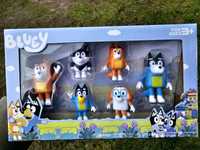 Nowy zestaw figurek figurki z bajki Bingo I Bluey - zabawki