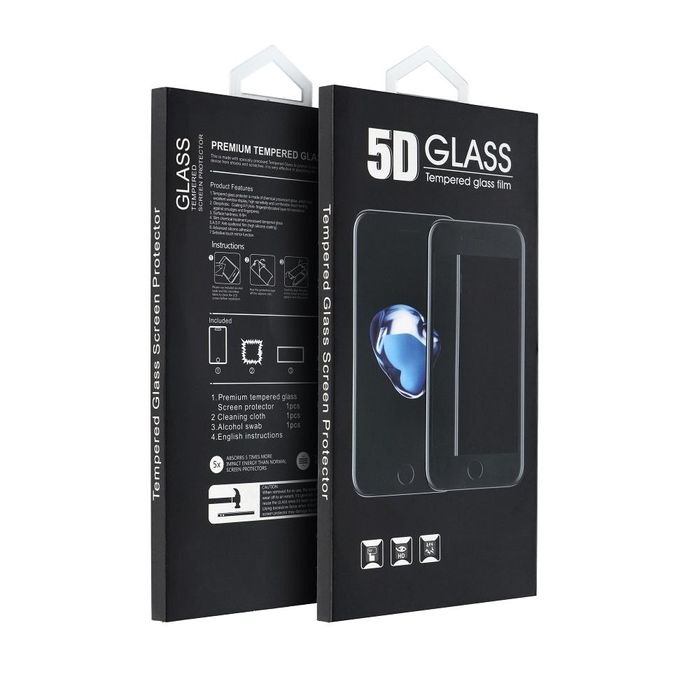 5D Full Glue Tempered Glass - do Xiaomi Redmi Note 13 Pro 5G czarny