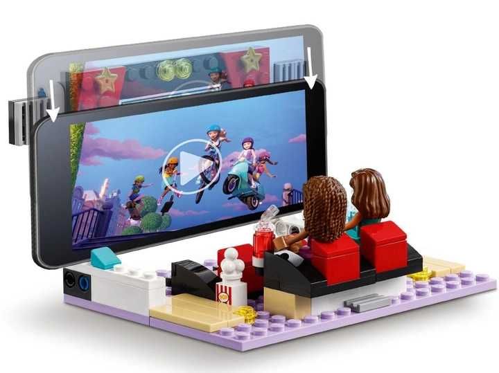 Конструктор LEGO Friends Кинотеатр в Хартлейк-Сити (41448)