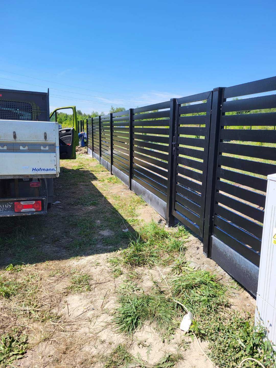 || Ogrodzenia Palisadowe z Podmurówką Płukaną !! Producent !! ||