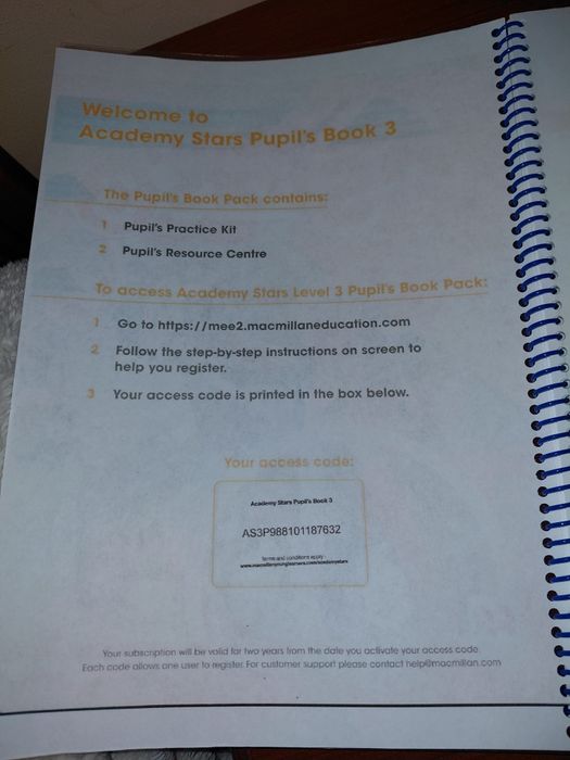 Робочій зошит і підручник з англійської мови 3 класу