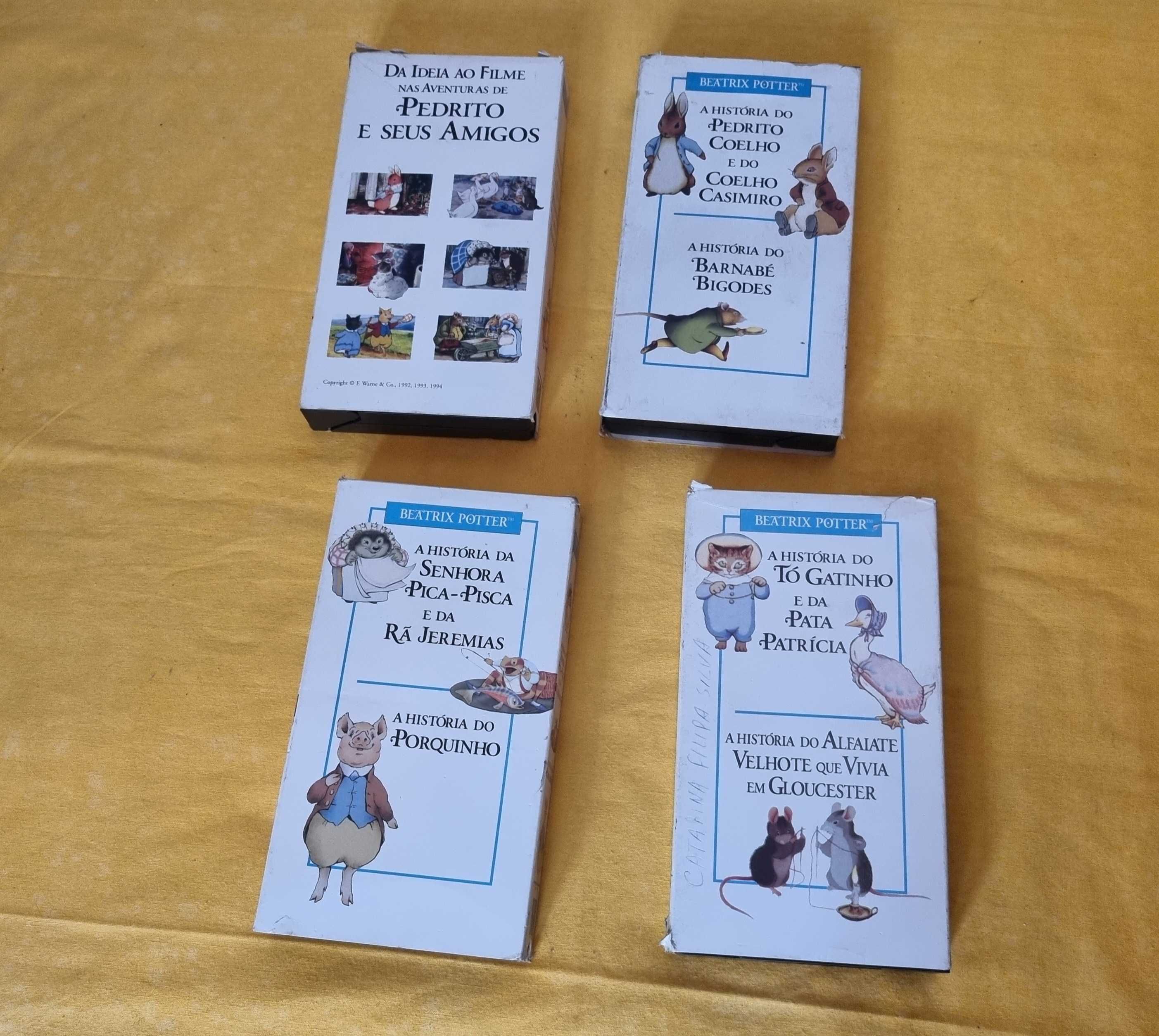 Cassetes VHS Antigas Bonecos