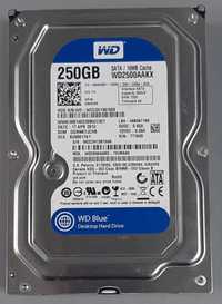 Жорсткий диск WD Blue 250 GB WD2500AAKX залишкова гарантія з магазину