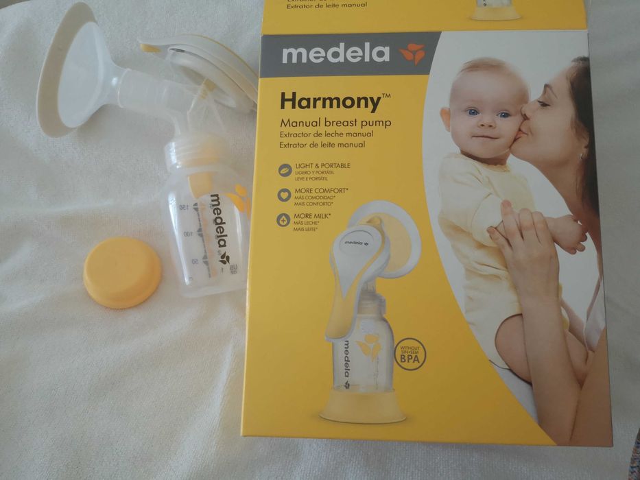 Bomba manual extractora de leite materno da Medela