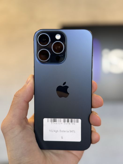 RATY 0% iPhone 15 Pro Max 1TB BATERIA 94% GWARANCJA 12 miesiecy!!!