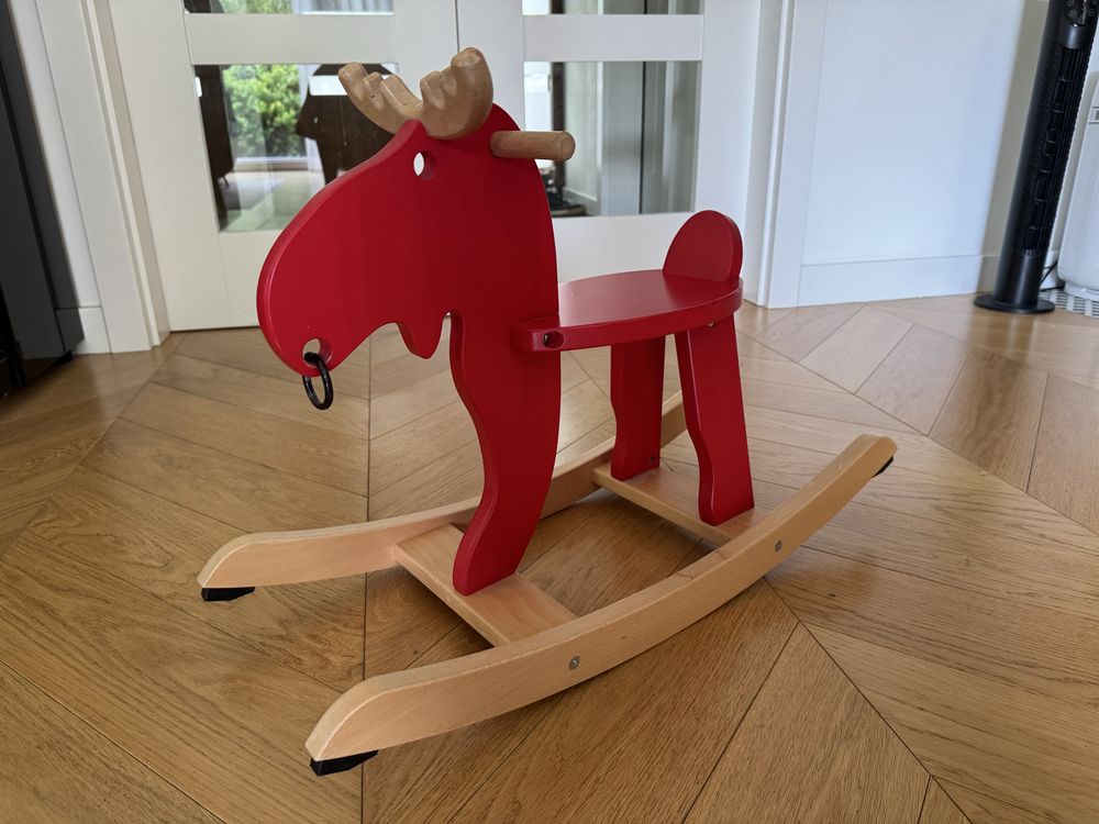 Ekorre łoś na biegunach IKEA, stan idealny