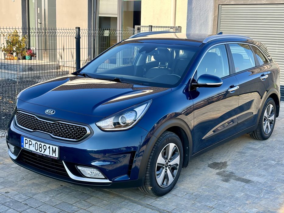Kia Niro Hybrid 1.6 GDi 141 KM · 2019 · 83 000 km · ASO · Bezwypadkowa