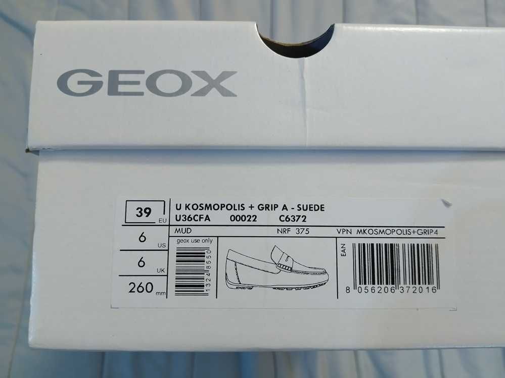 Geox kosmopolis Mocassins pele Tam:39 (1660)
