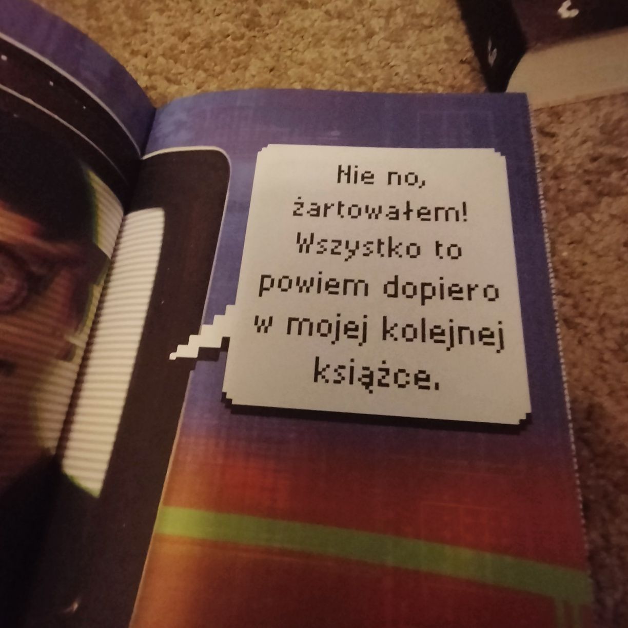 Książka Cyber Marian pod tytułem Dziś tak bardziej