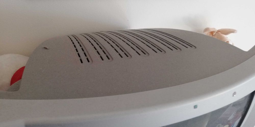 Televisores pequenos a funcionar