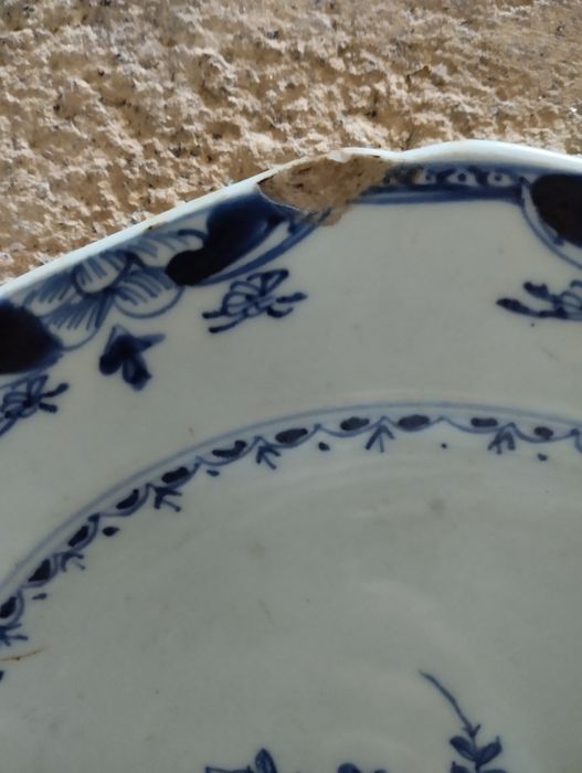 Prato porcelana Companhia das Indias