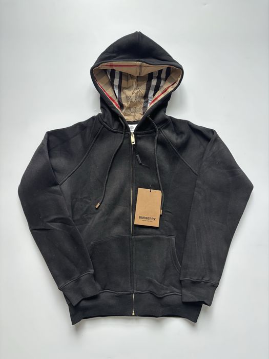 Кофта Burberry Zip Hoodie Black
