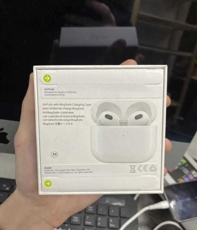 Безротові навушники airpods 3 Найкраща якість! Вигідна ціна!!