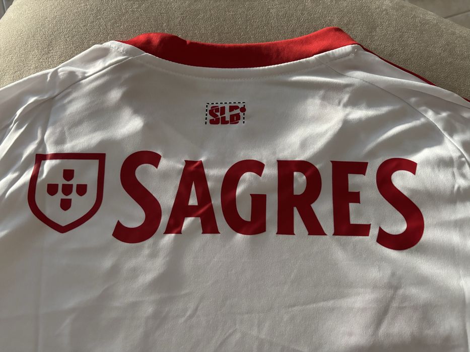 Camisola principal/alternativa do Benfica 25/26