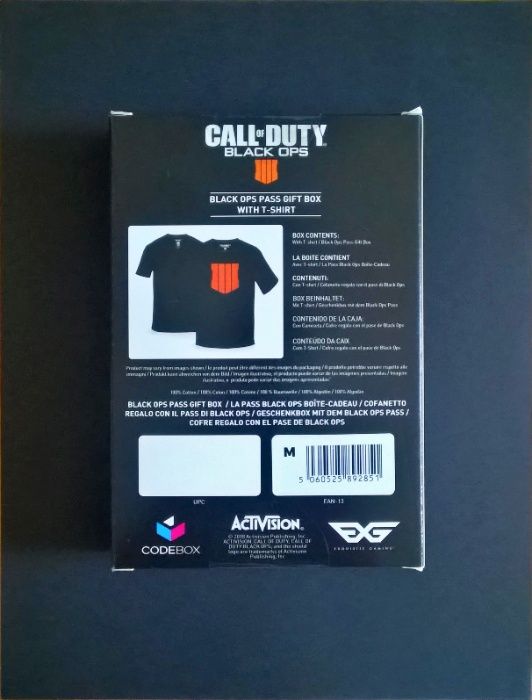 ROUPA Camisola Call of Duty Black Ops 4