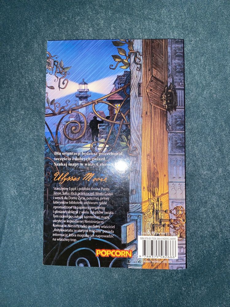 Ulysses Moore, antykwariat ze starymi mapami