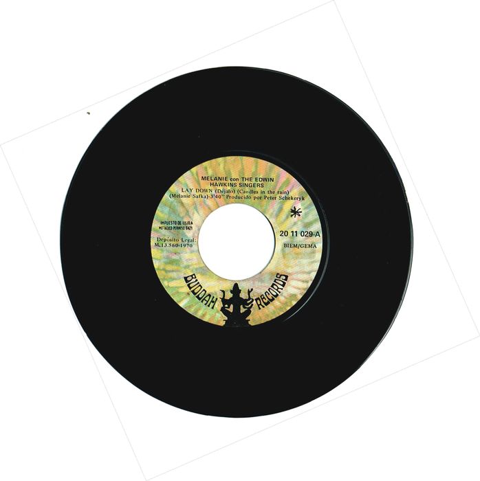 Melanie - Lay down - Buddah Records 1970- Disco EP 45 rpm -