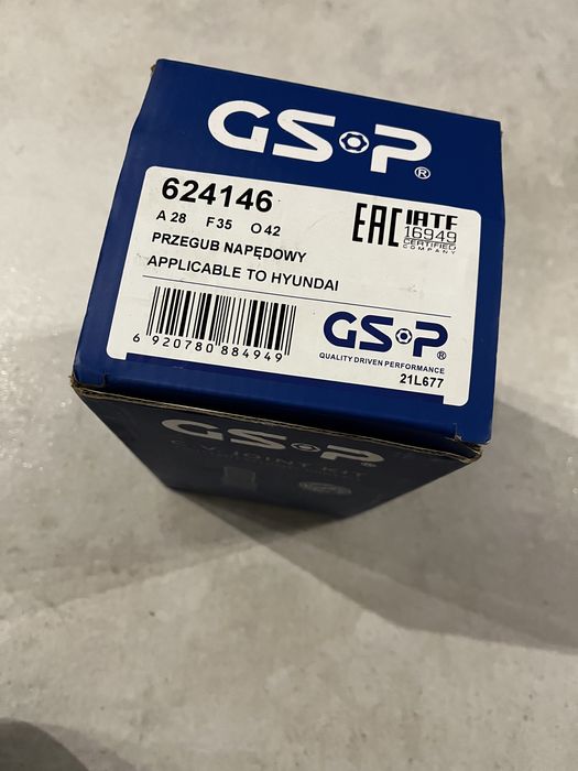 Przegub napędowy wewnętrzny lewa strona Hyundai