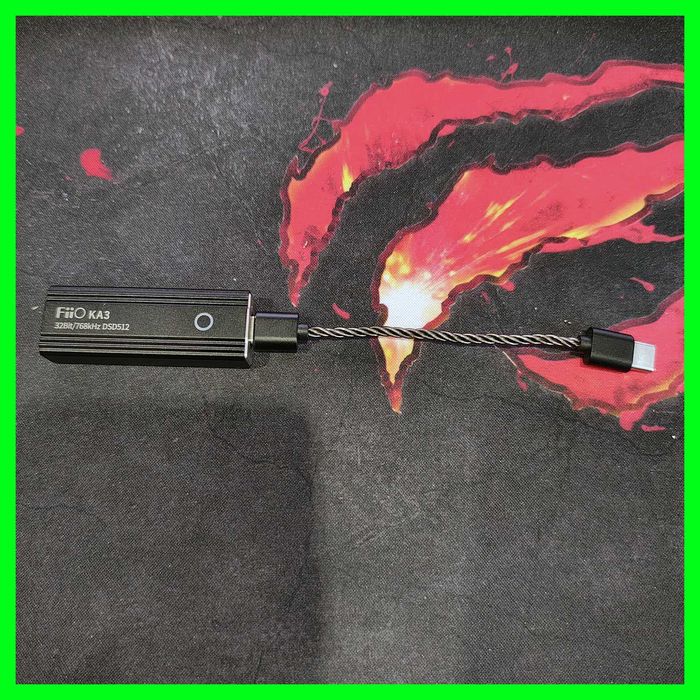 Wzmacniacz Słuchawkowy DAC Fiio KA3 na USB-C * Kompaktowy * Stan BDB