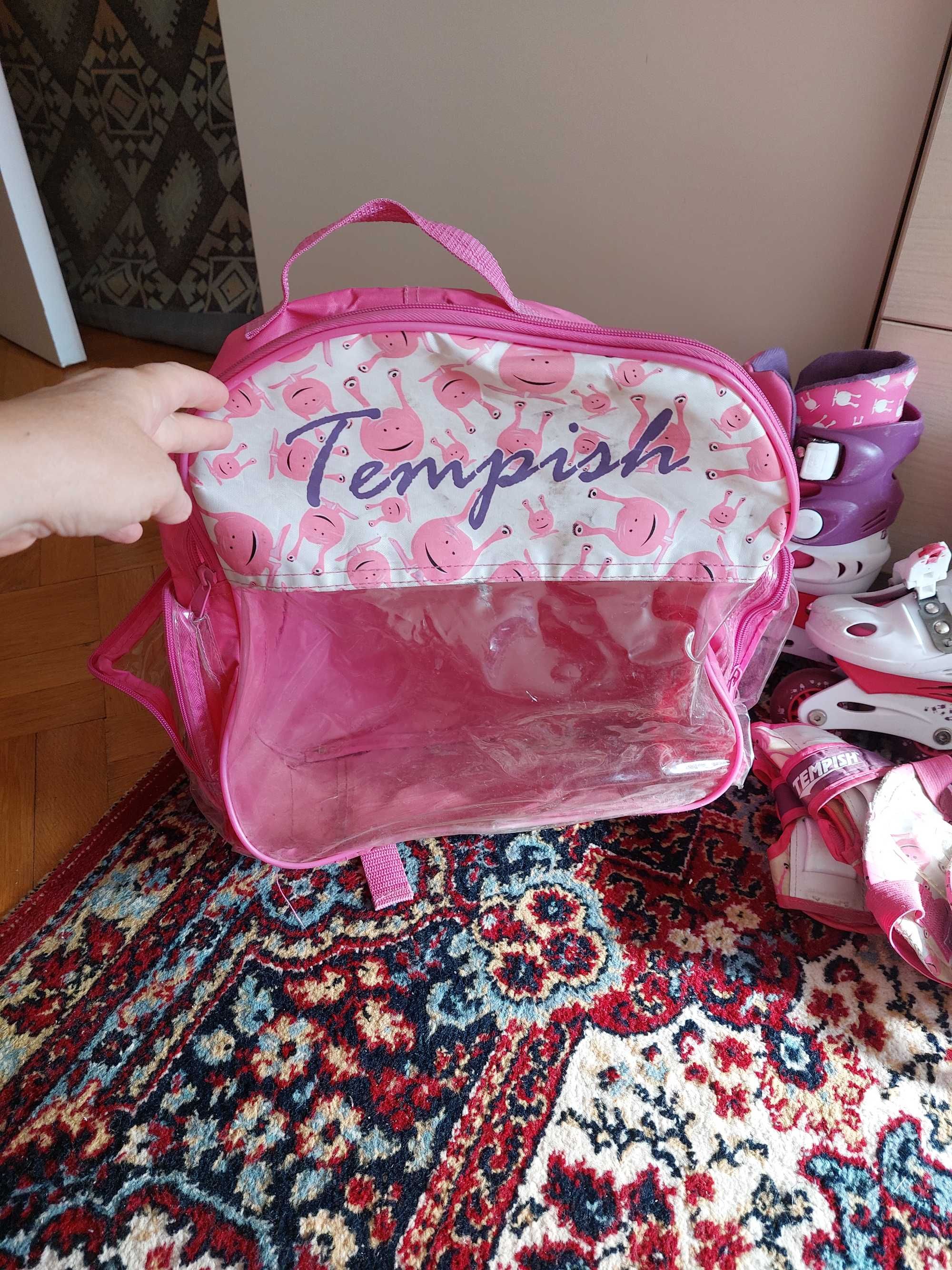 Комлект Розсувні ролики Tempish, шолом, захист, сумка. 26-29 розмір