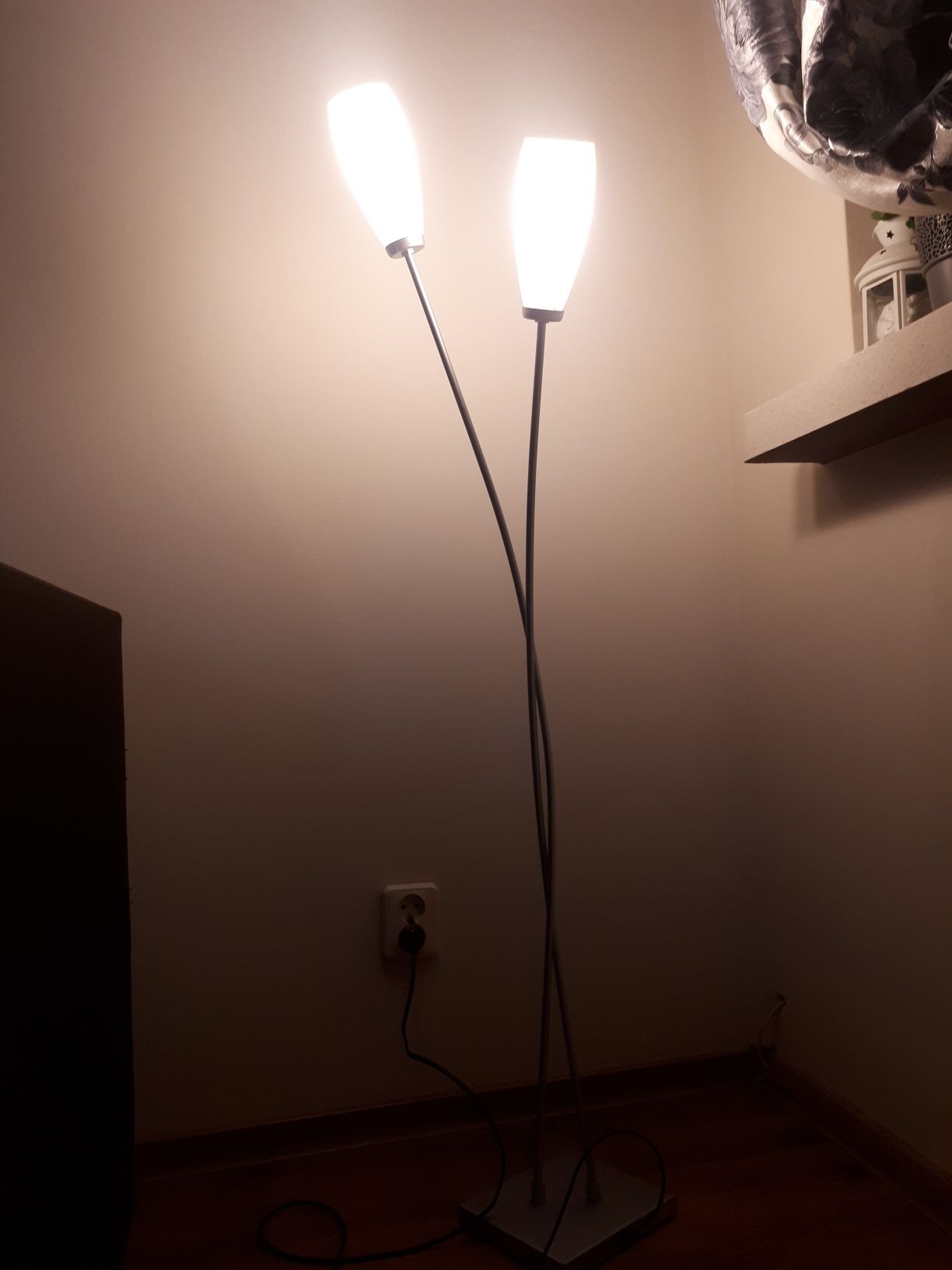 Lampa stojąca podłogowa 2xE14
