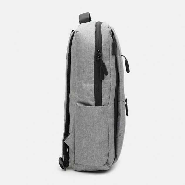 Рюкзак, сумка, кошелек 3 в 1 набор, BACKPACK Trend, серый, есть опт