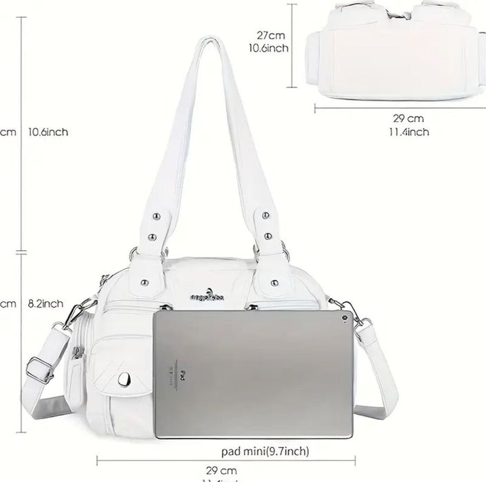 Сумка білого кольору