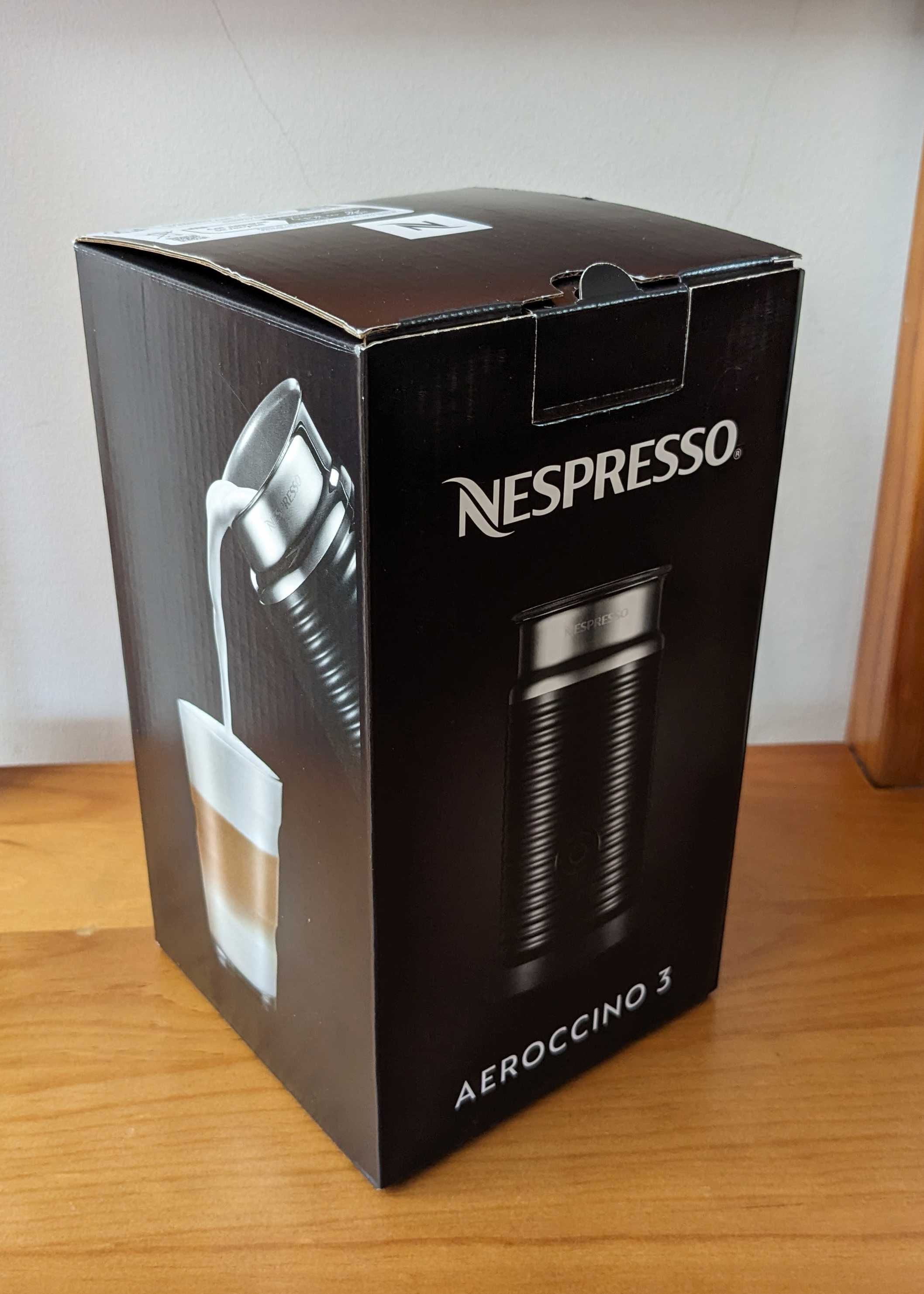 Nespresso Aeroccino 3 Preto (Novo)