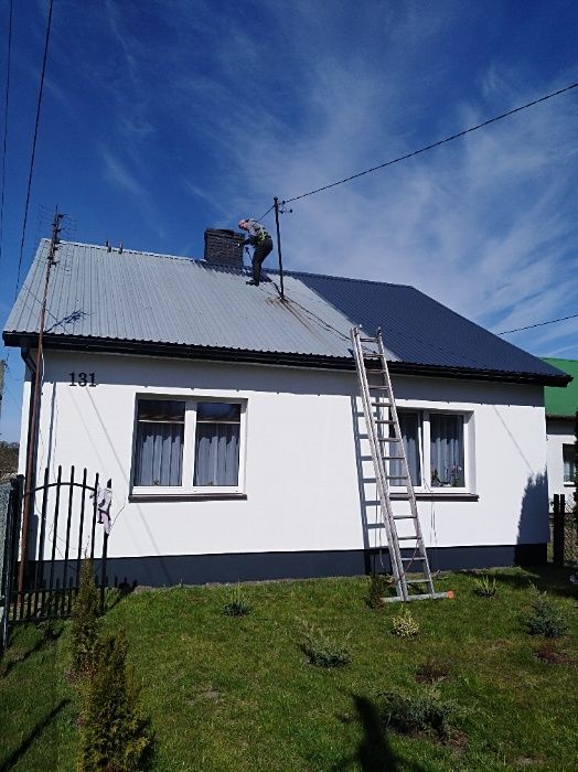 Tanie malowanie dachów mycie  elewacji kostki Siedlce Sokolów Węgrow