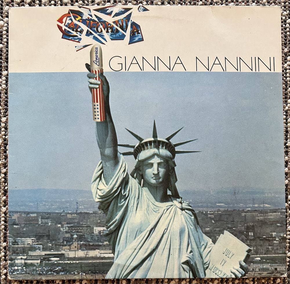 Winyl 12” Gianna Nannini „California” VG