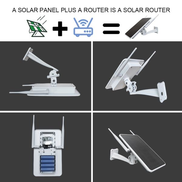Роутер 4G ретранслятор повторював WiFi маршрутизатор сонячна панель