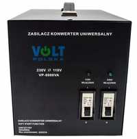 Zasilacz konwerter transformator 230V / 110V USA 5000W (PRZ116)