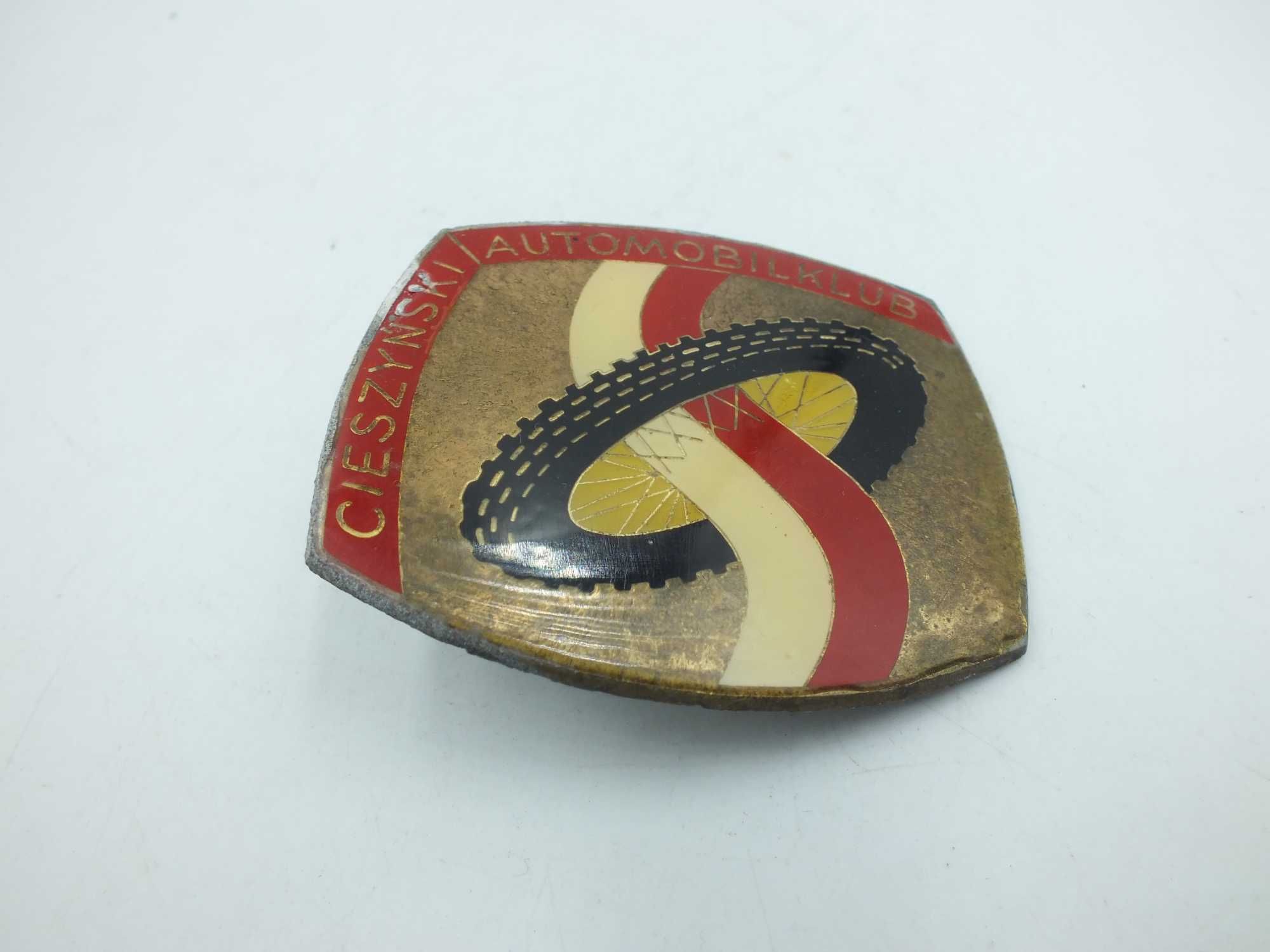 Emblemat Automobilklub Cieszyński PRL