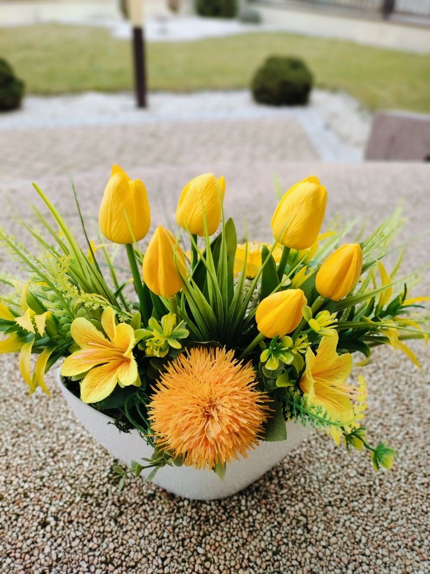Tulipany gumowe wzory