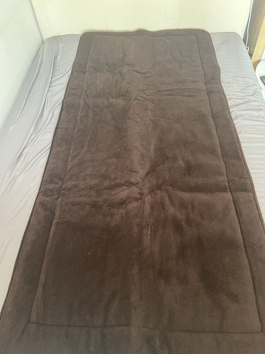 Kołdra/podkład wełniany Woolstar kolekcja pantera camel 90x200