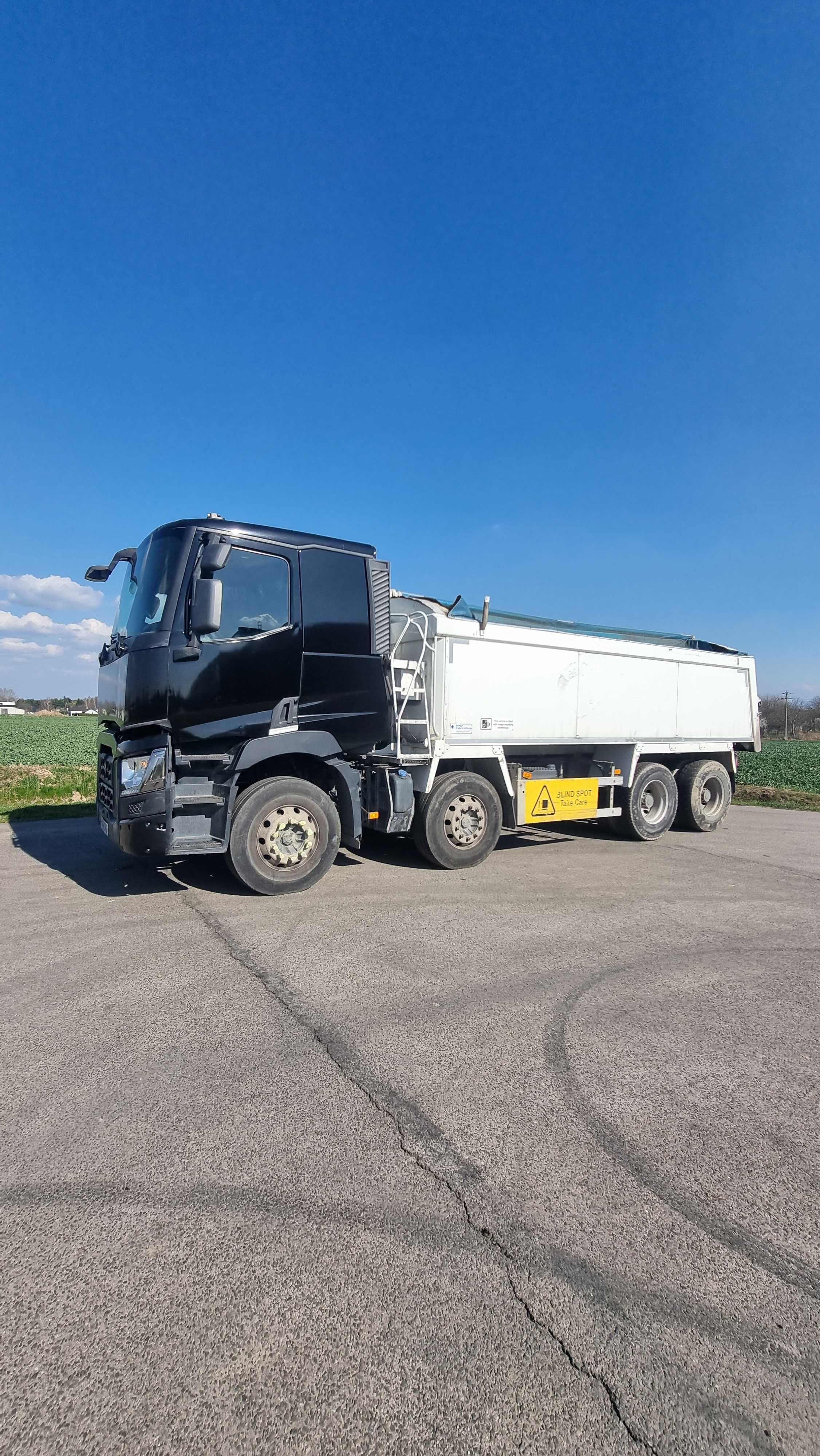 Renault Kerax 4 OSie 4Ośka  8x4 wywrotka kiper 2018r automat
