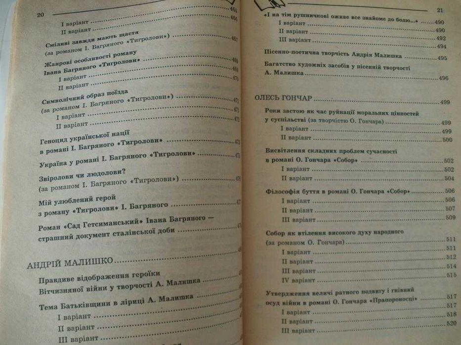 Кращі учнівські твори з української мови і літератури