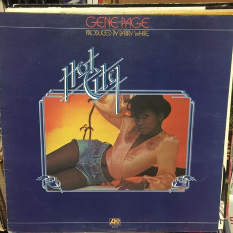 Vinil: Gene Page - Hot city - 1974 (produced by Barry White)