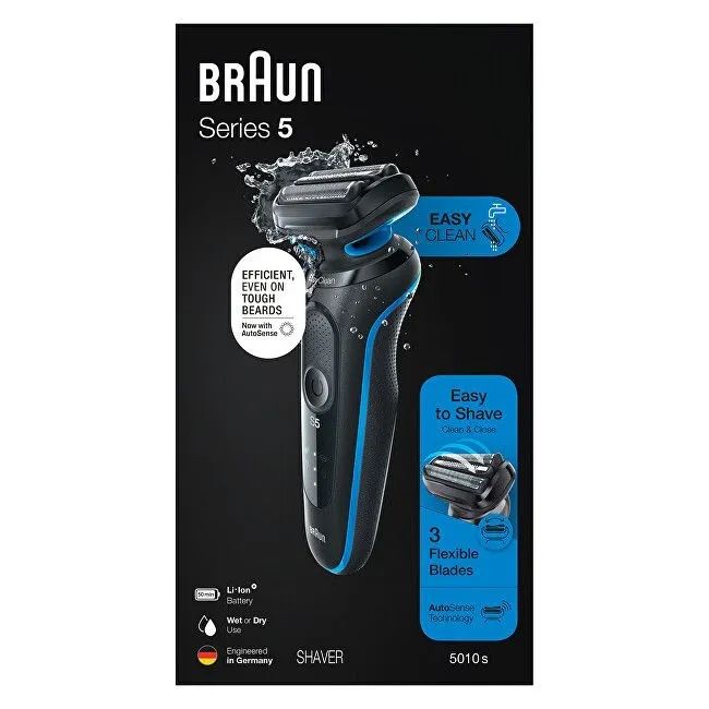 Golarka Braun Series 5 51-B1000S Wet & Dry Niebieska