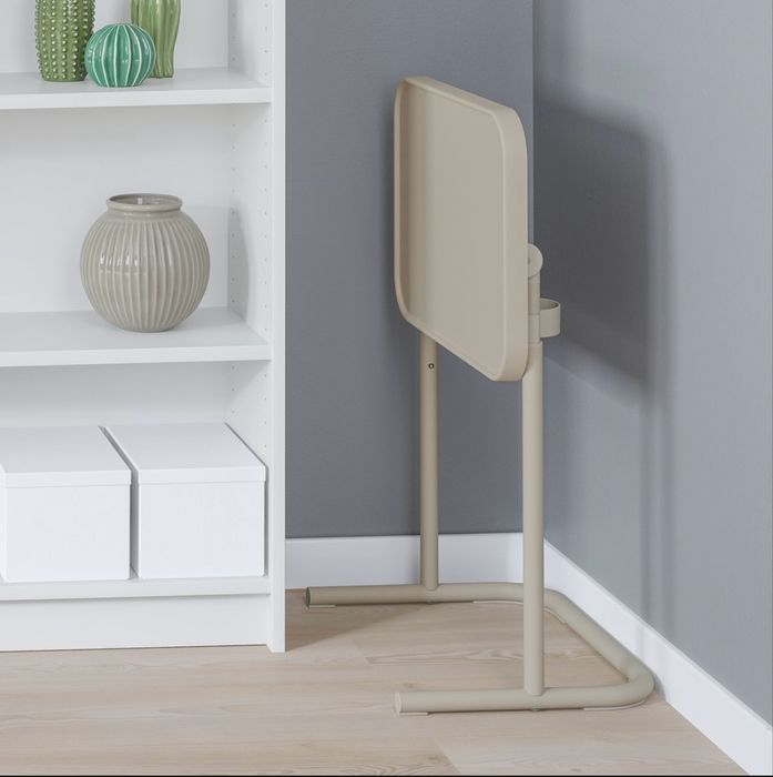 Stolik pod laptopa BJÖRKÅSEN – beżowy