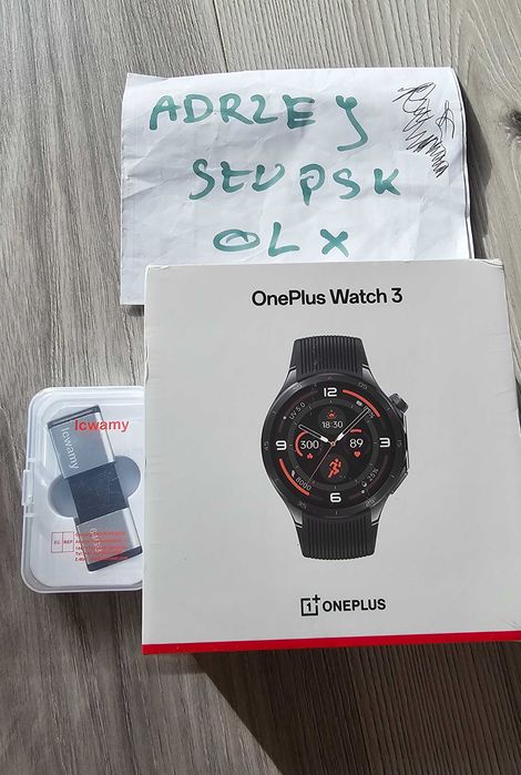 Mowy ONEPLUS WATCH 3  + gratis nowy pendrive 64GB