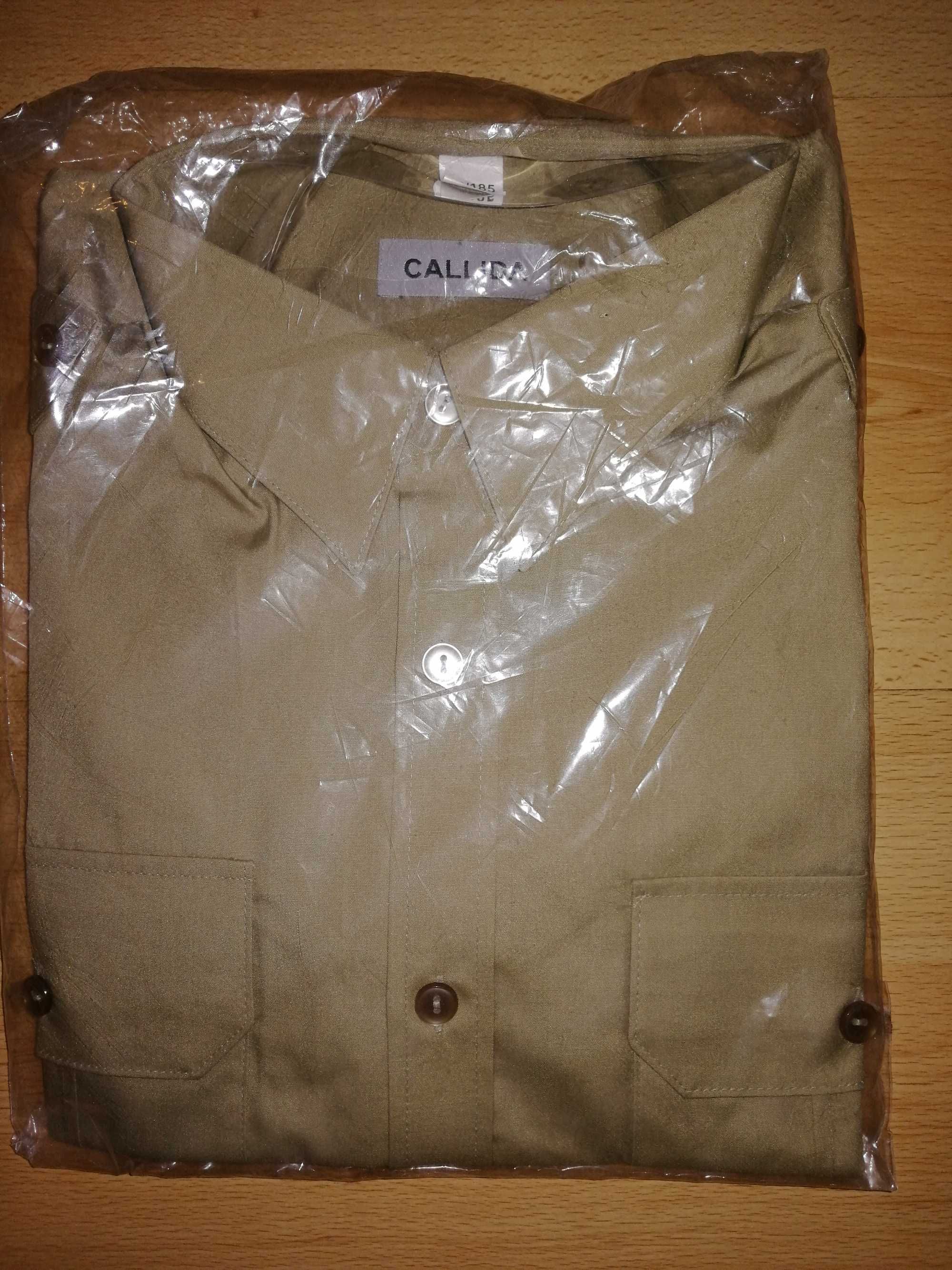 Koszulo-bluza oficerska khaki wzór 310/MON długie rękawy