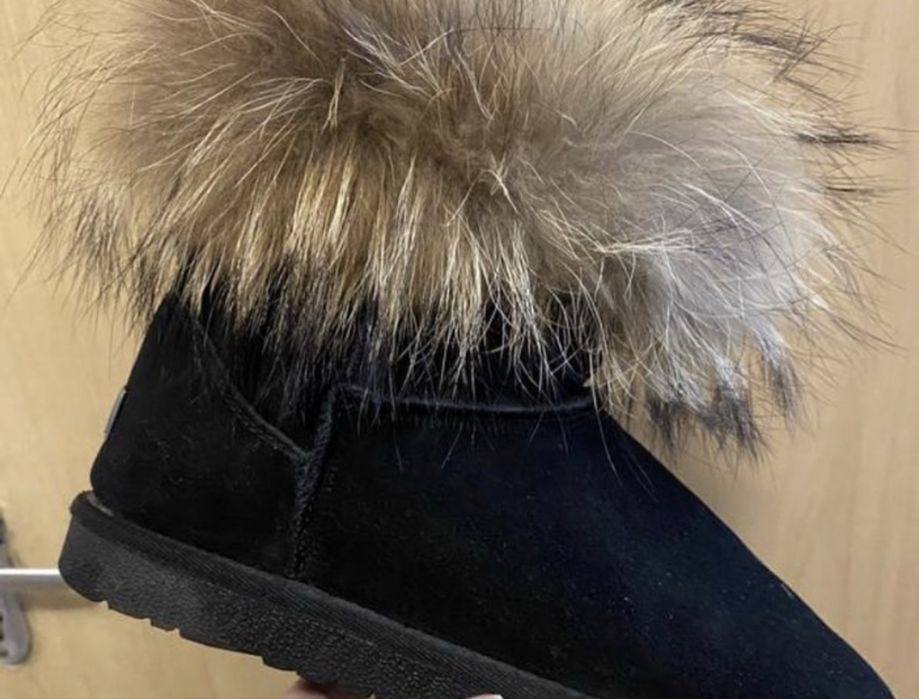 Угги натуральный замш и мех