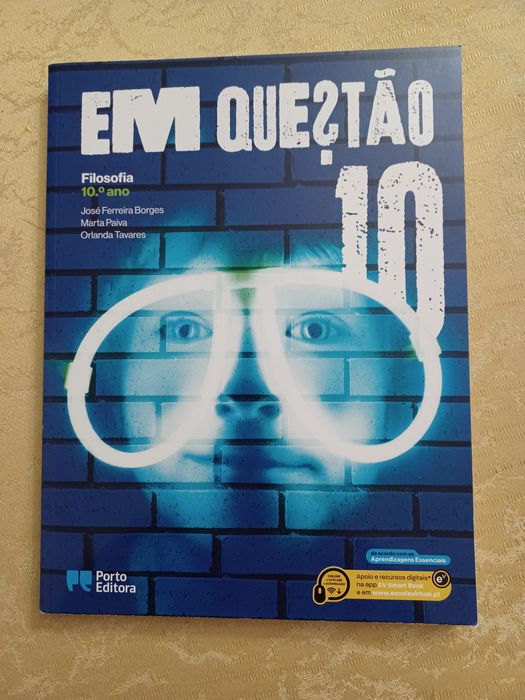 Manual - Em Questão - Filosofia - 10.º Ano Escolar ( COMO NOVO)