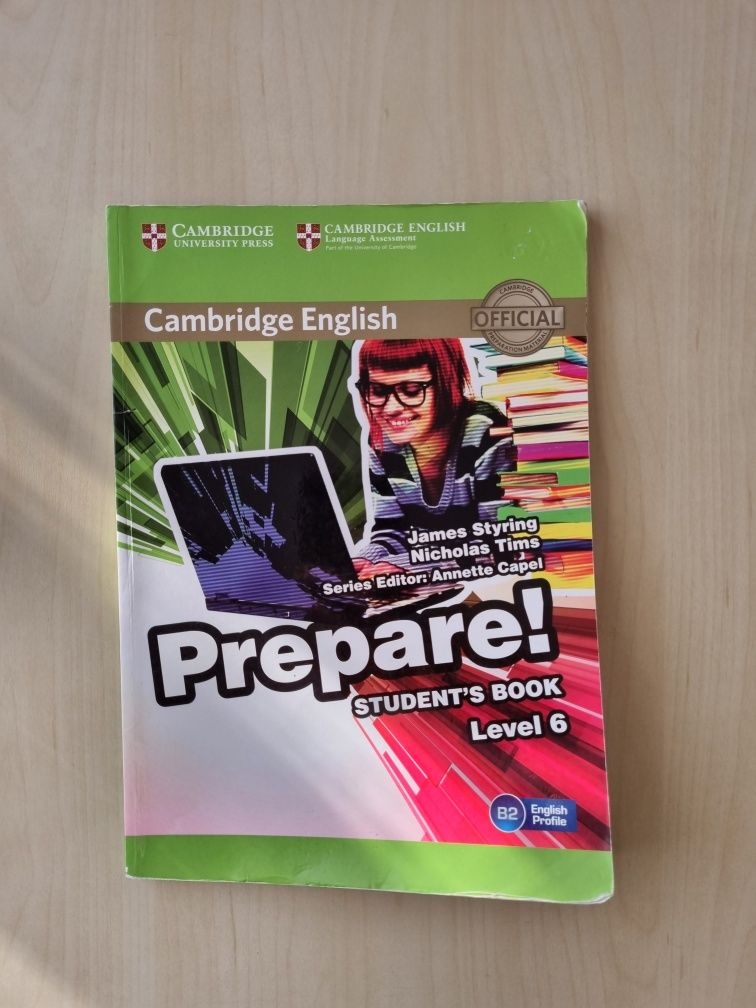 Livro inglês Cambridge - Prepare Level 6 como Novo
