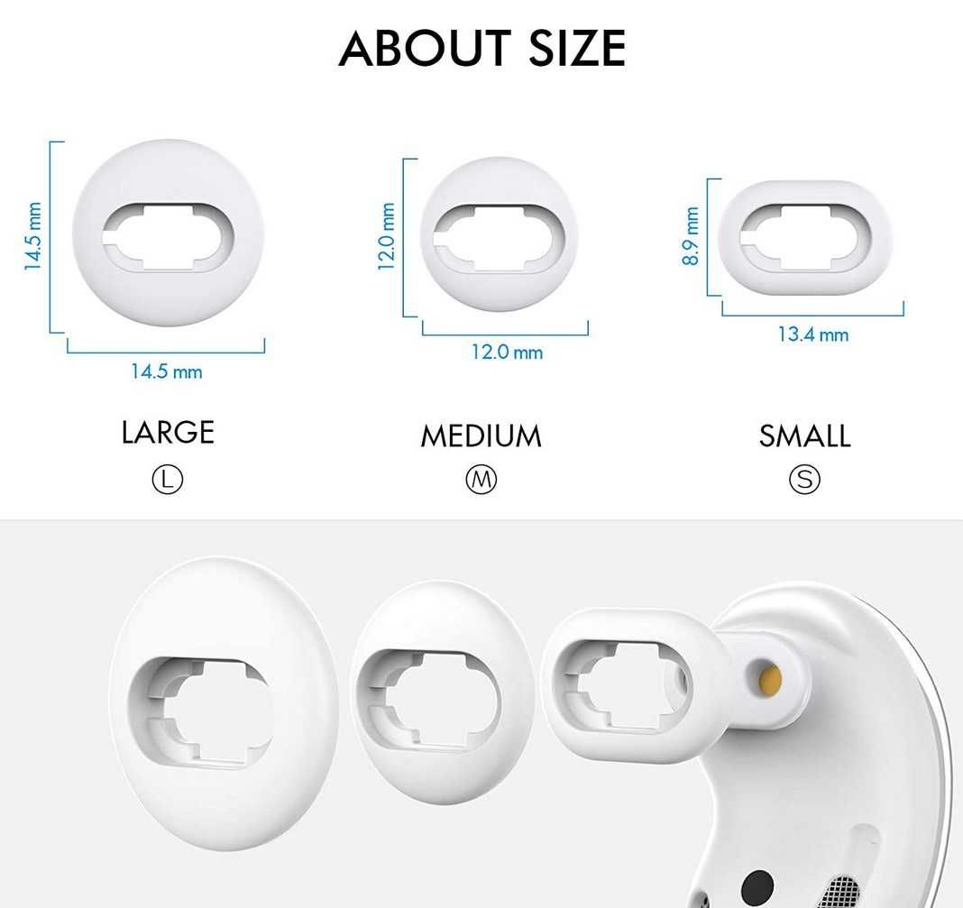 Амбушюры накладки Samsung Galaxy Buds Live SM-R180 LEVEL U Galaxy S7 6