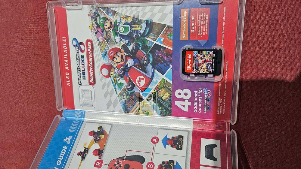 Nintendo Switch Oled Splatoon 3 edition + Mario kart 8