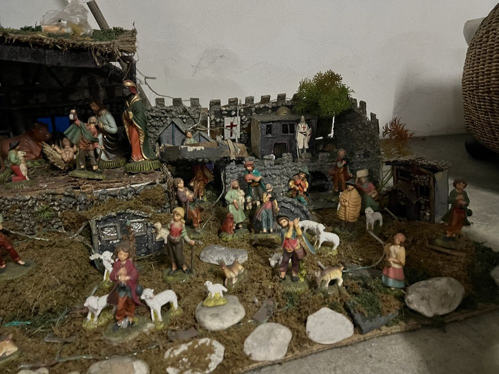 Presepio com luzes