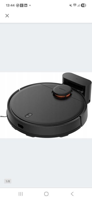 Odkurzacz Xiaomi Mi Robot Vacuum Mop Pro Funkcja mop Tworzenie mapy
