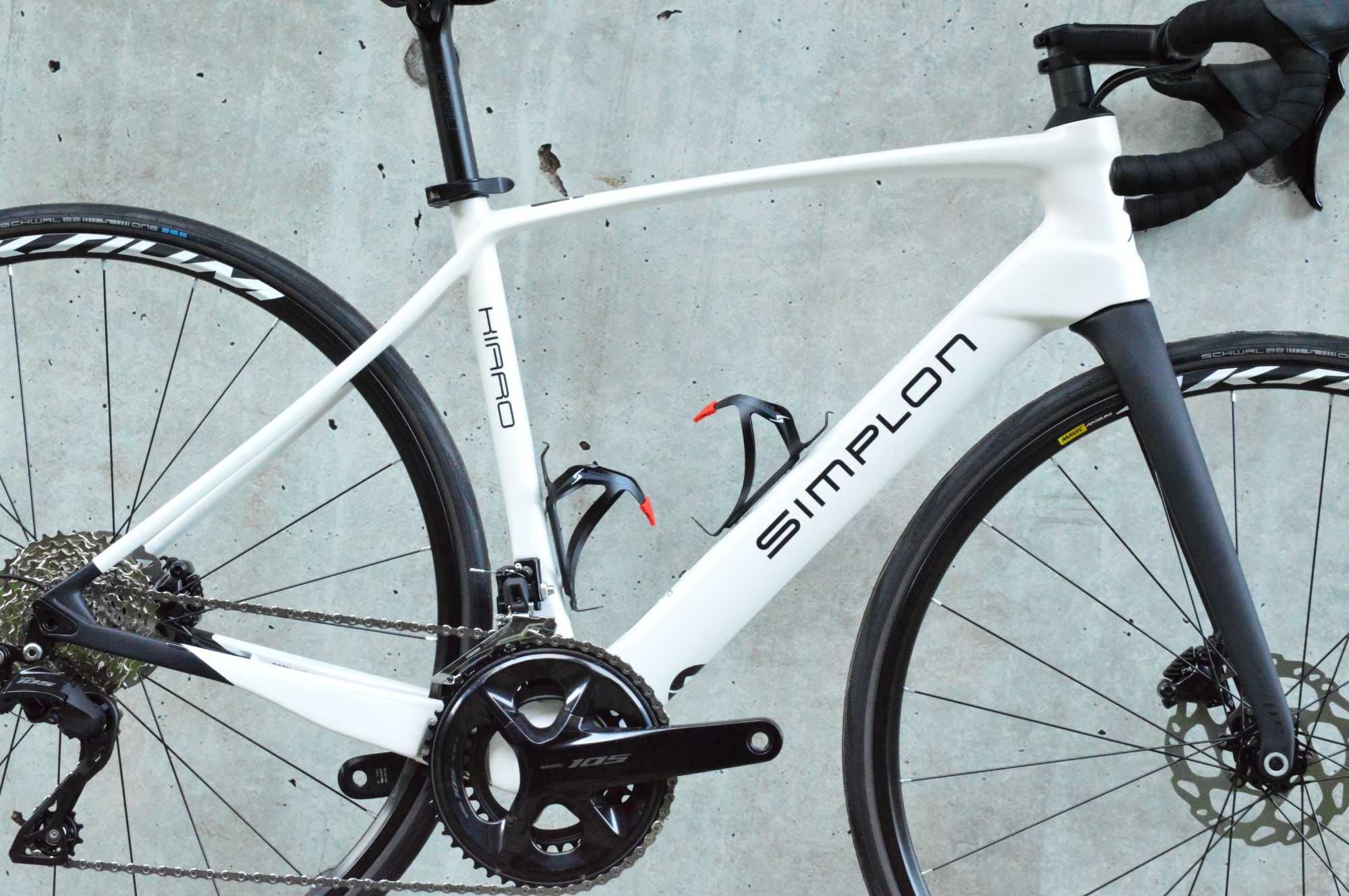 SIMPLON Kiaro Disc Shimano 105 2x12 karbonowa piękna szosa XS S XL